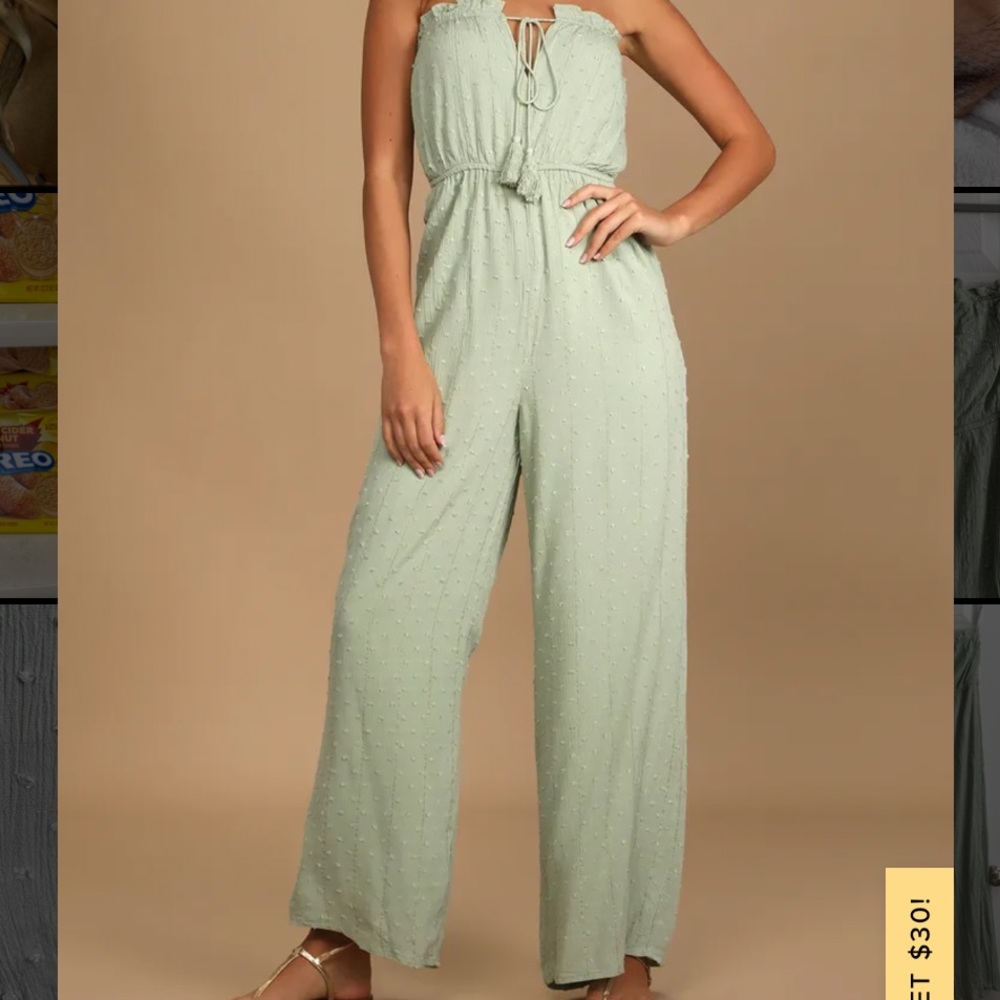 Lulus Strapless Jumpsuit